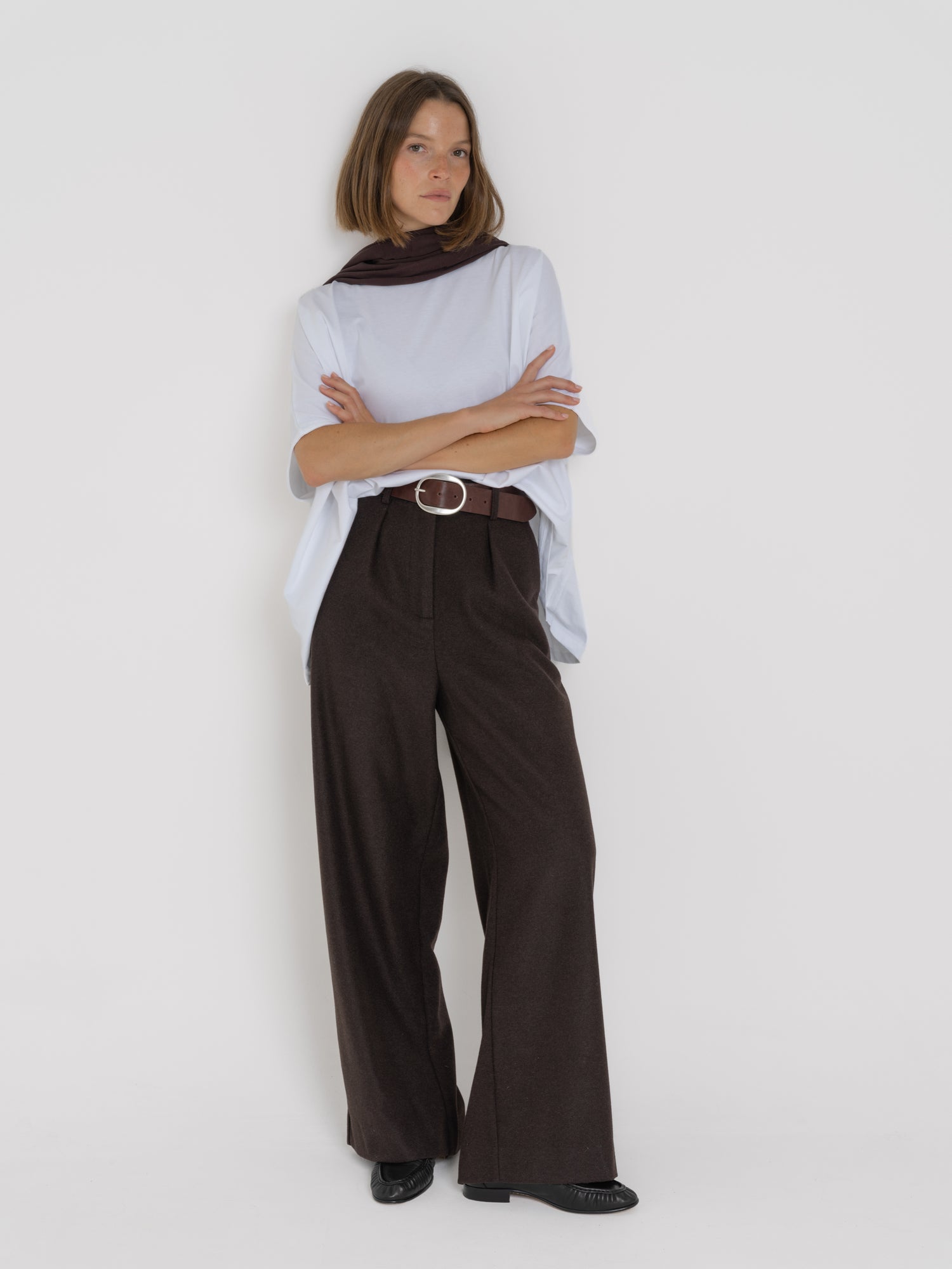 Pantalon Woody chocolat 