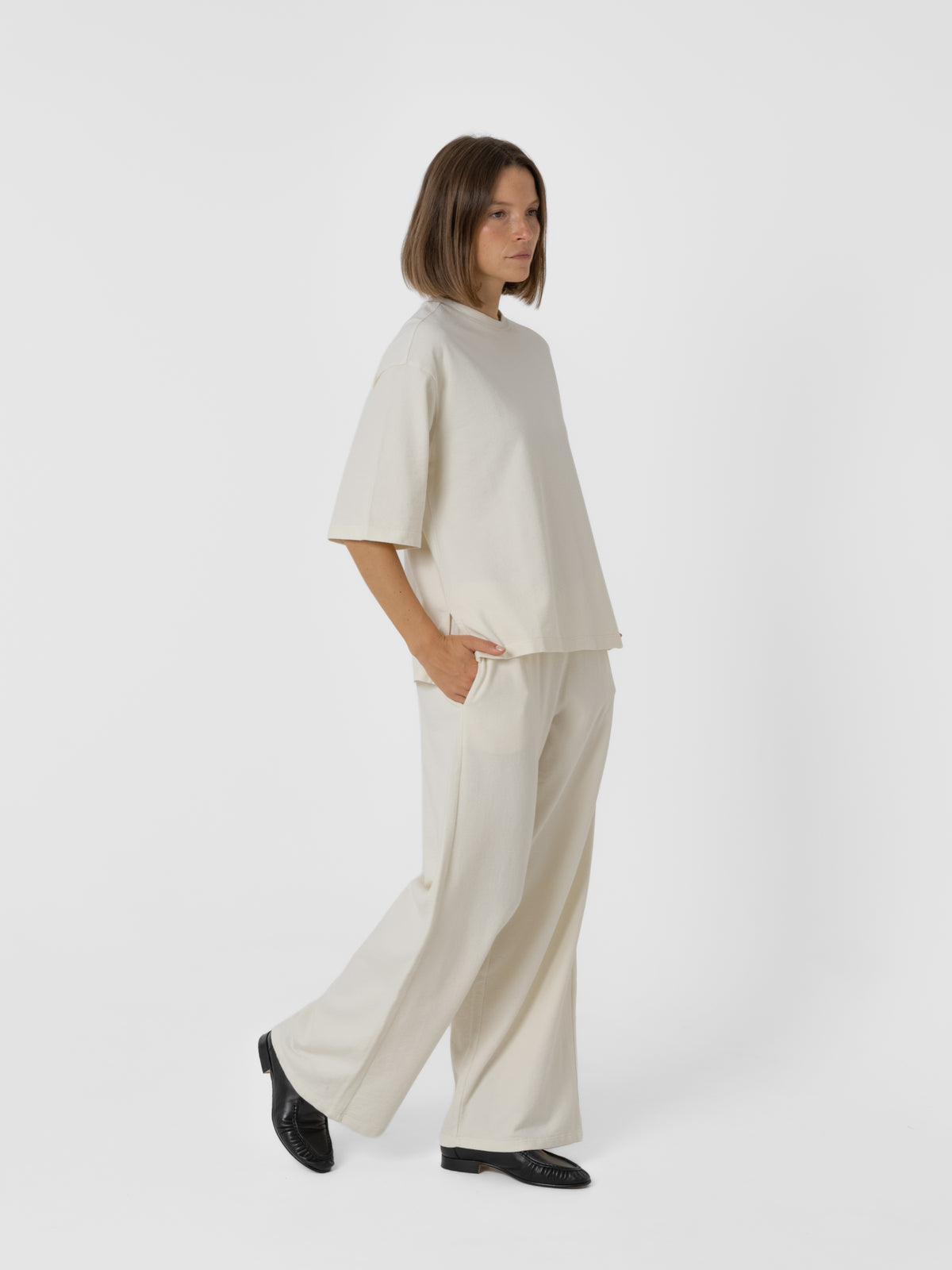 Pantalon Margot beige coton 