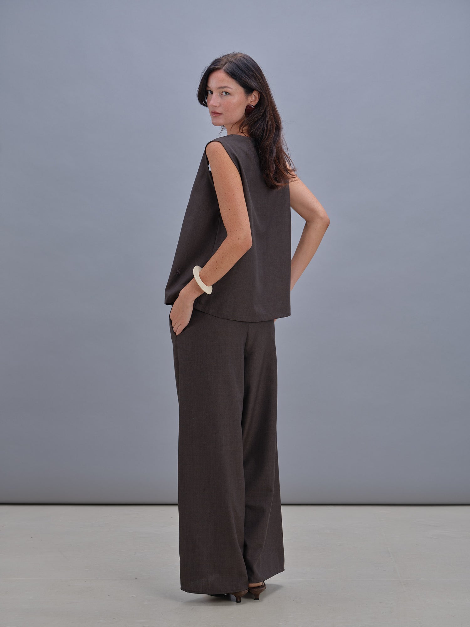 Pantalon John marron