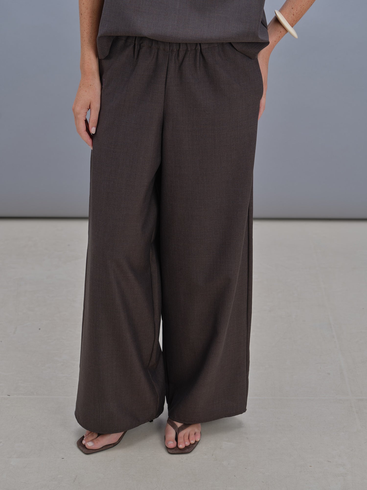 Pantalon John marron