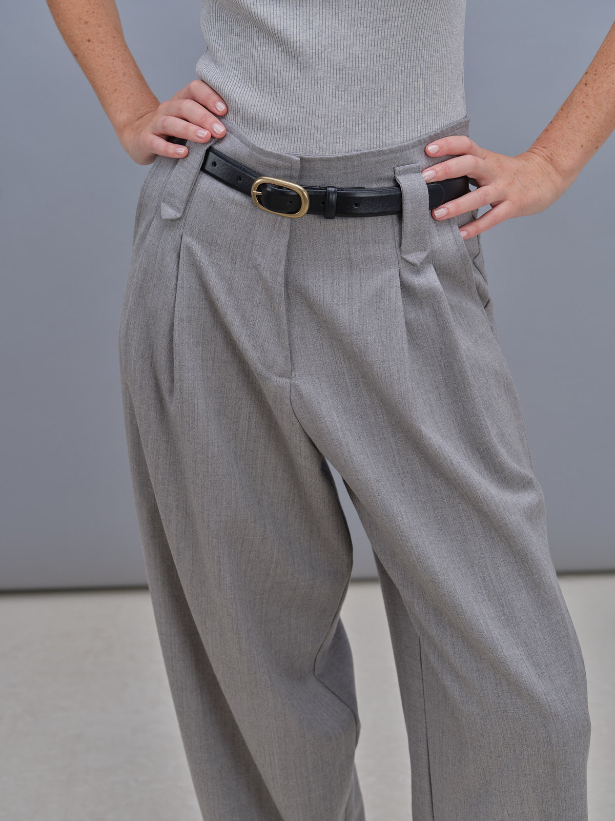 Andre pants light grey