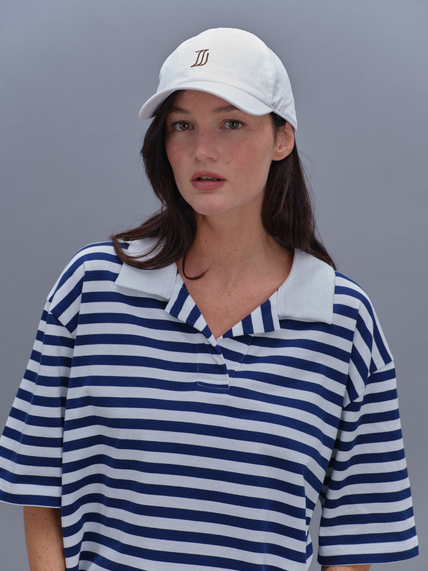 Charlie cap white