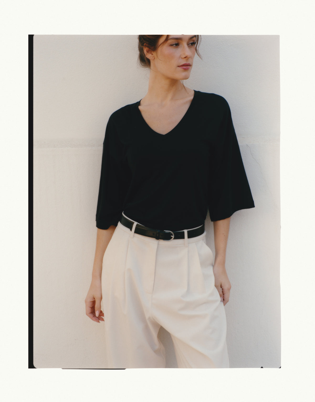 T-shirt Louise noir