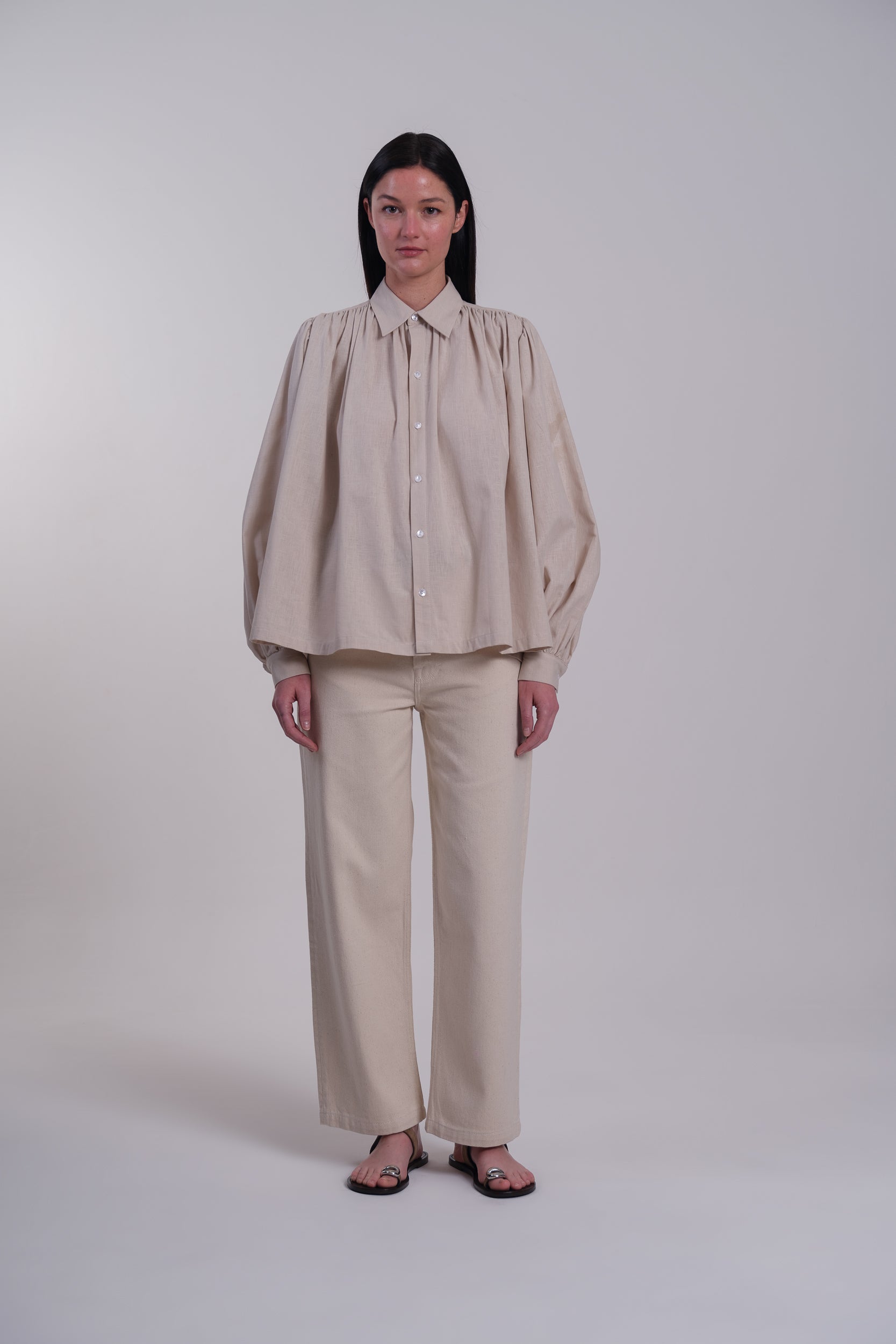 CLAUDIA SHIRT BEIGE