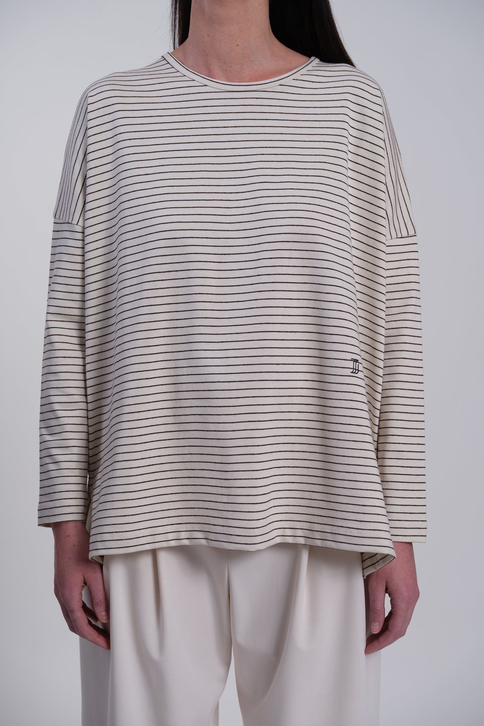 LOU STRIPED TEE
