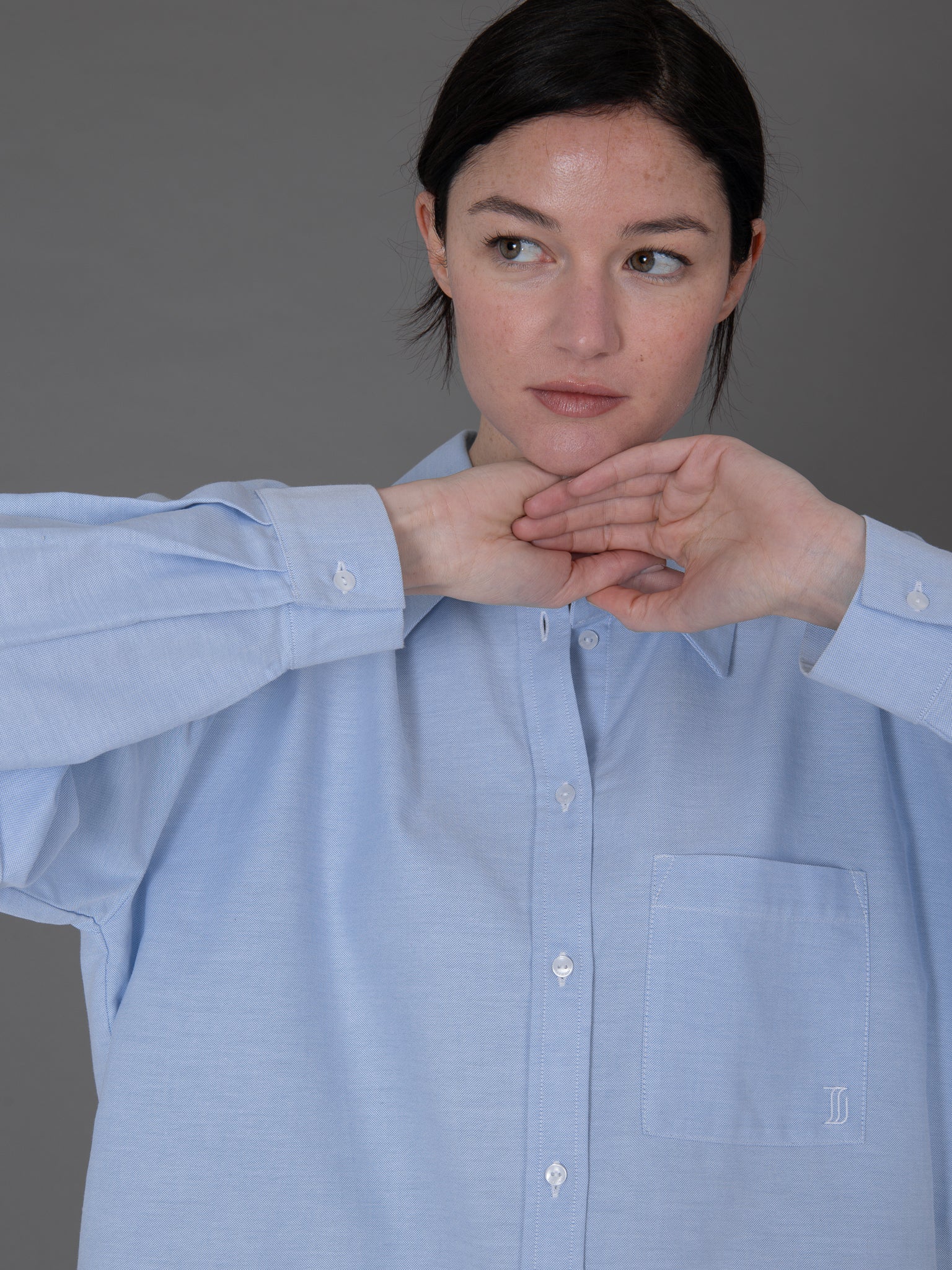 CHEMISE ANNA BLEU CIEL