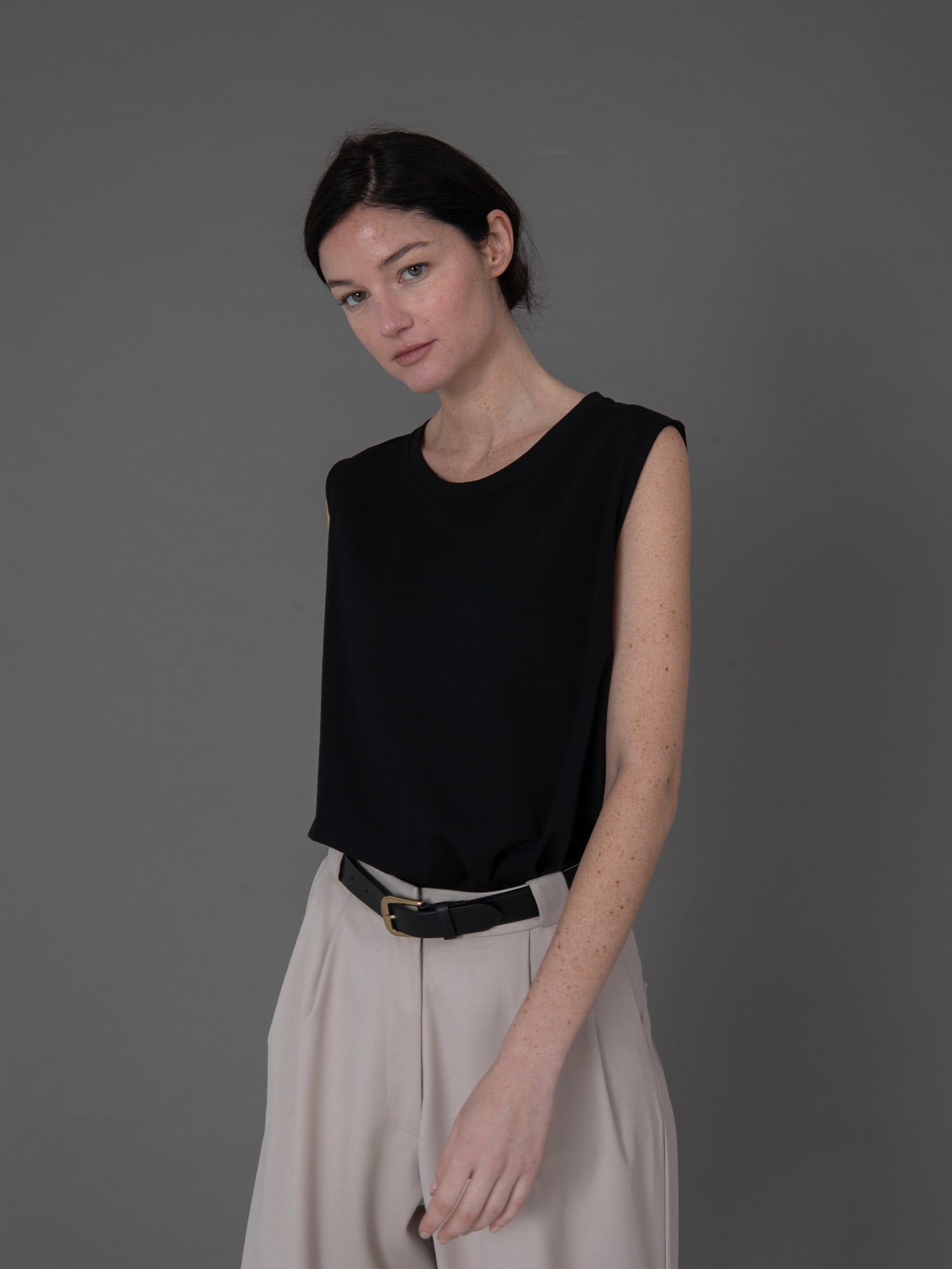 Malo top black
