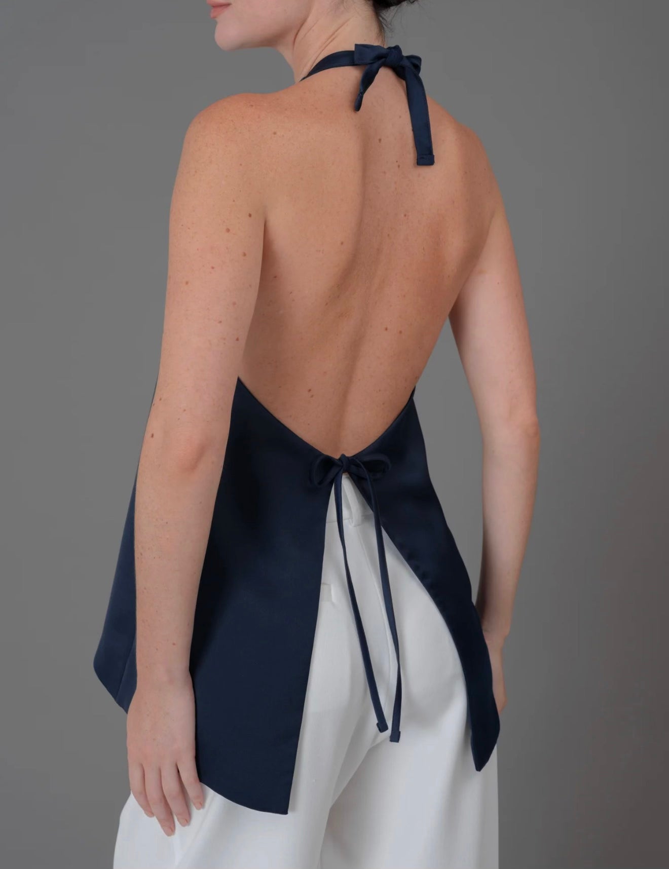 Leslie top midnight blue