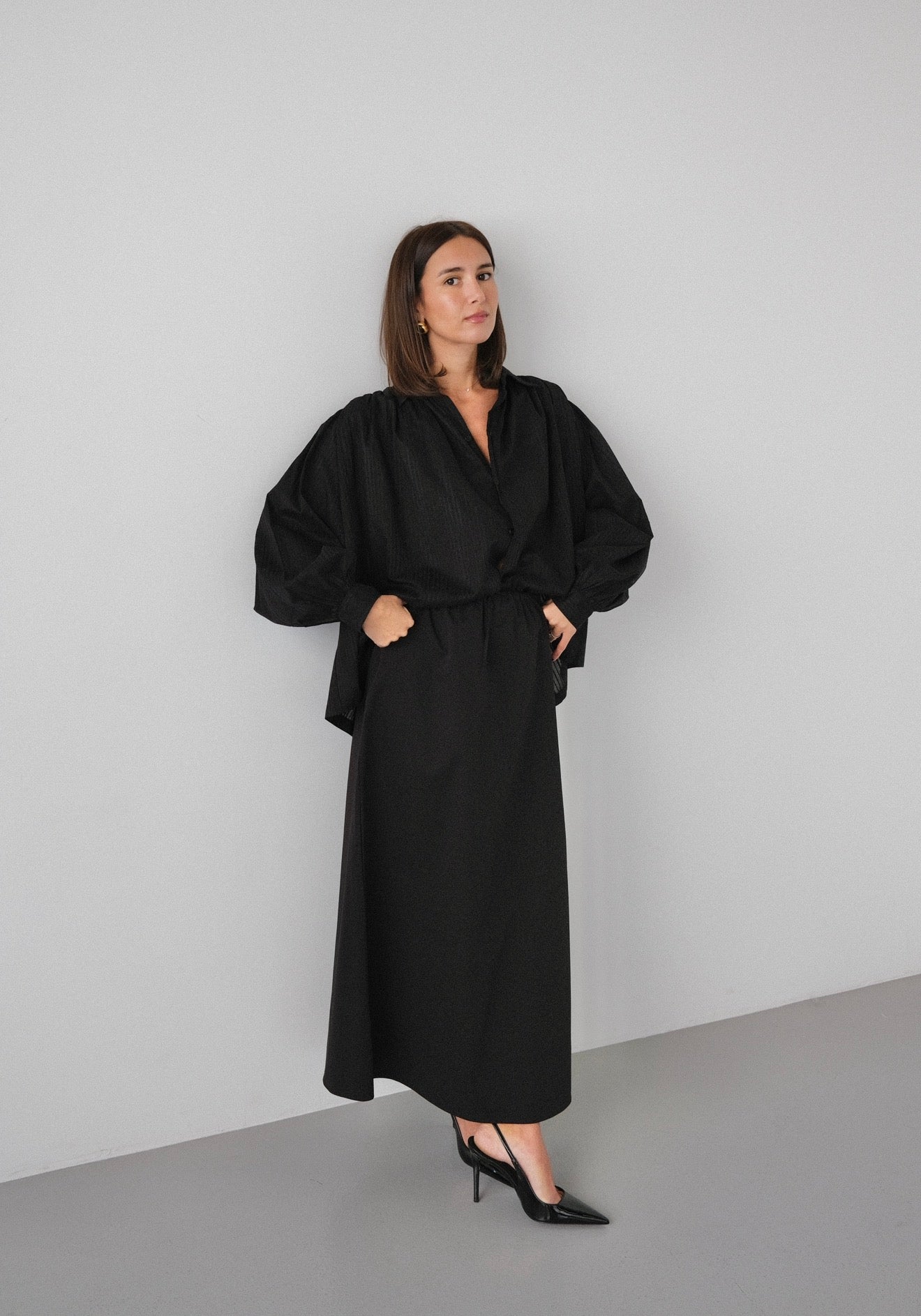 Chemise Claudia noire 