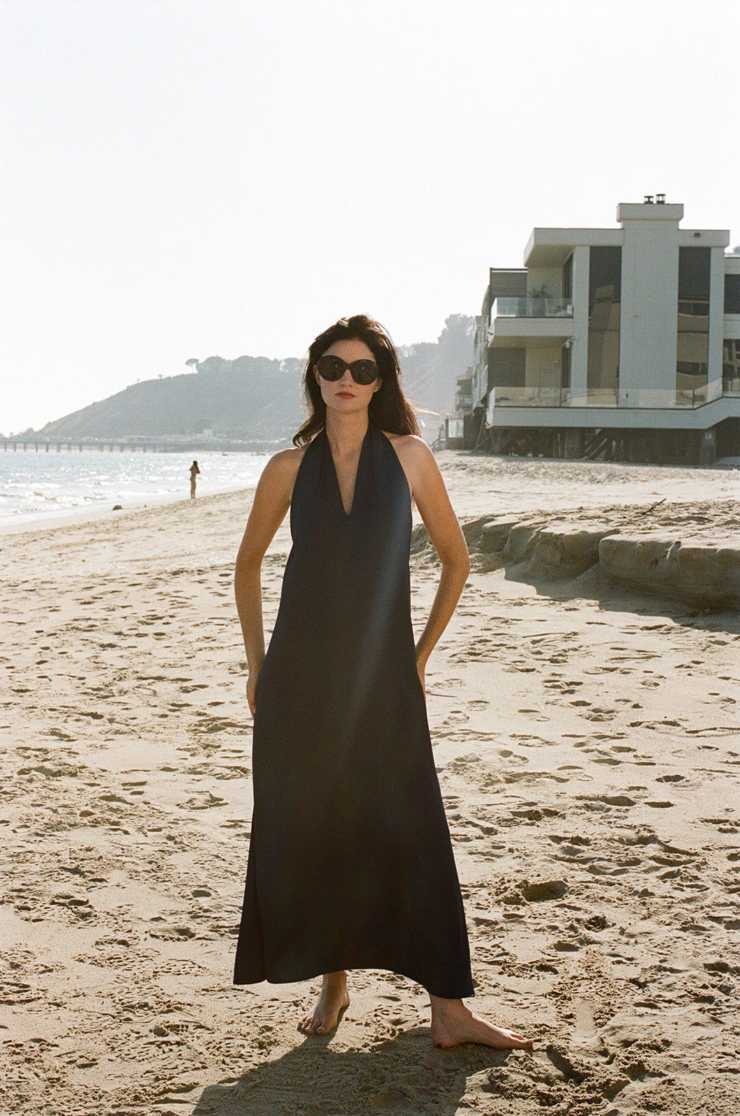 Cali dress navy blue