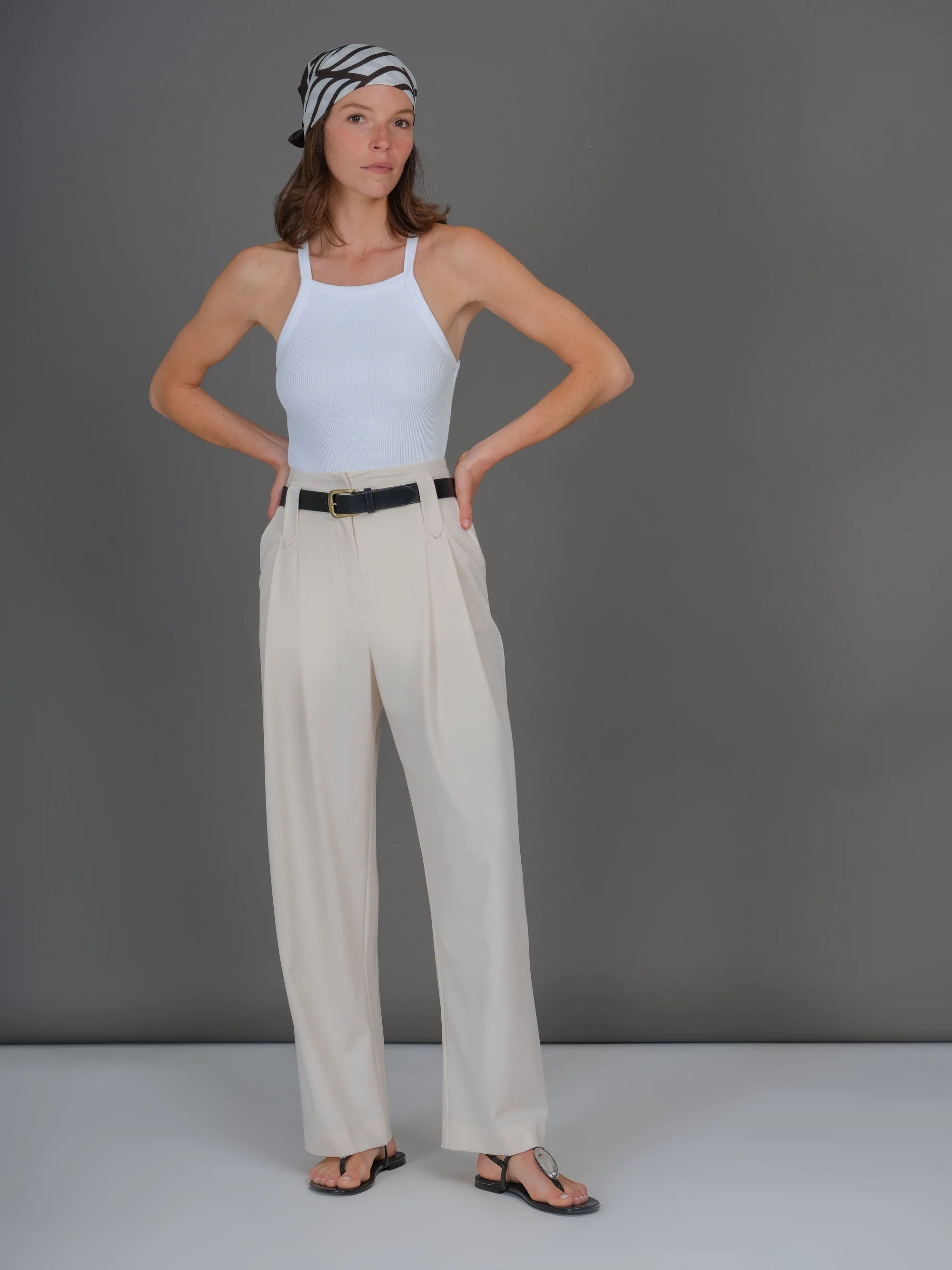 PANTALON ANDRE CREAM